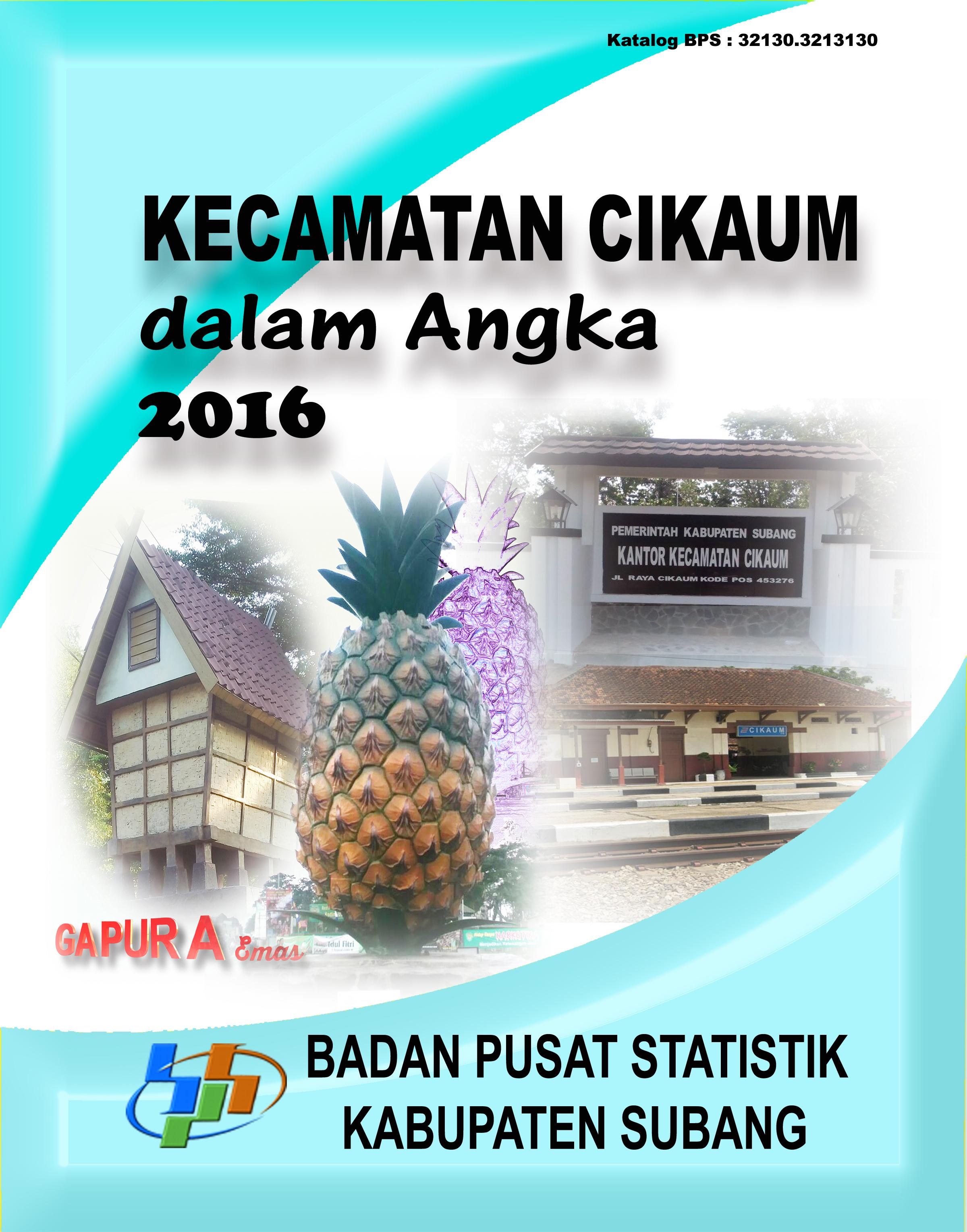 Cikaum Subdistrict in Figures 2016