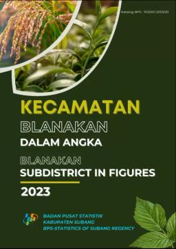 Kecamatan Blanakan Dalam Angka 2023