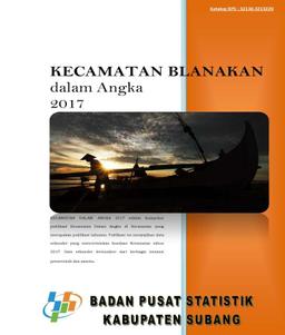 Kecamatan Blanakan Dalam Angka 2017